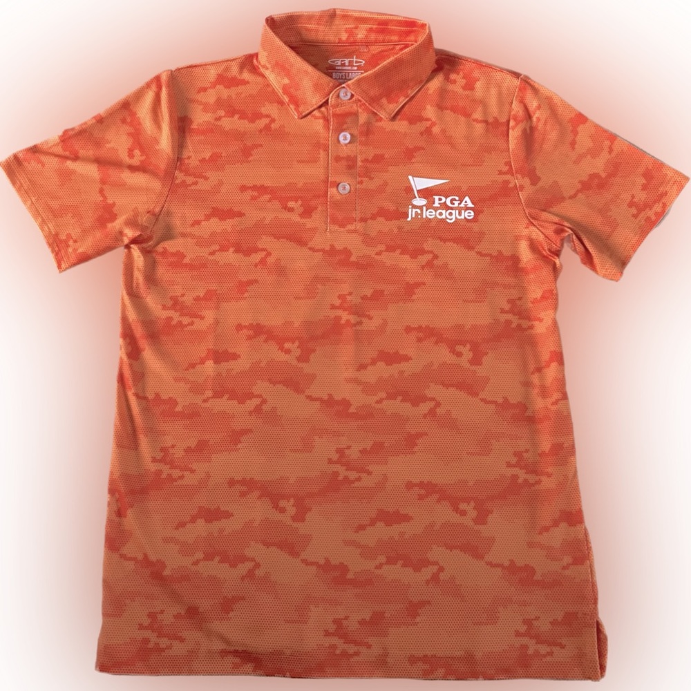 Garb Youth Large Golf Team Polo Shirt. PGA Jr!